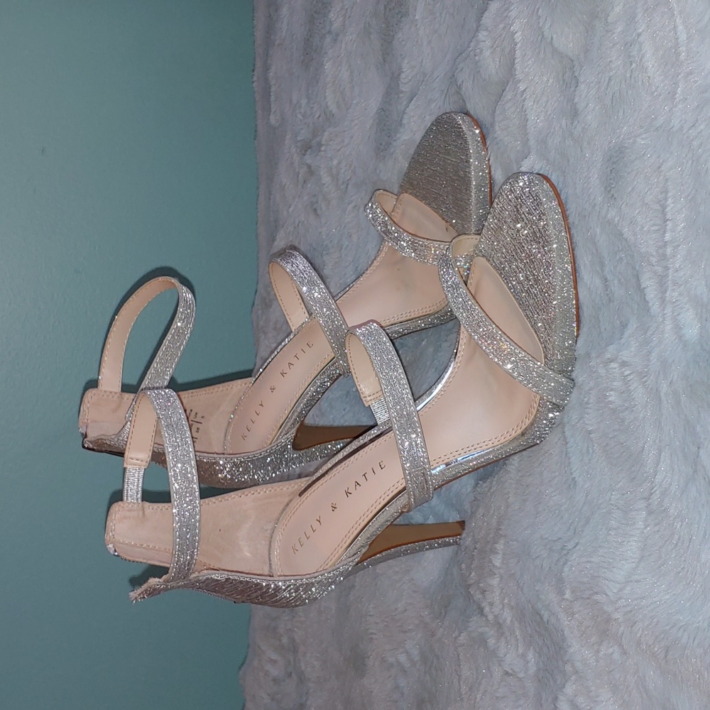 Silver heels